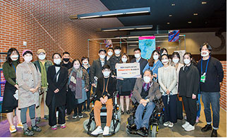 효성,장애 예술가 동행 3년간 이어가
